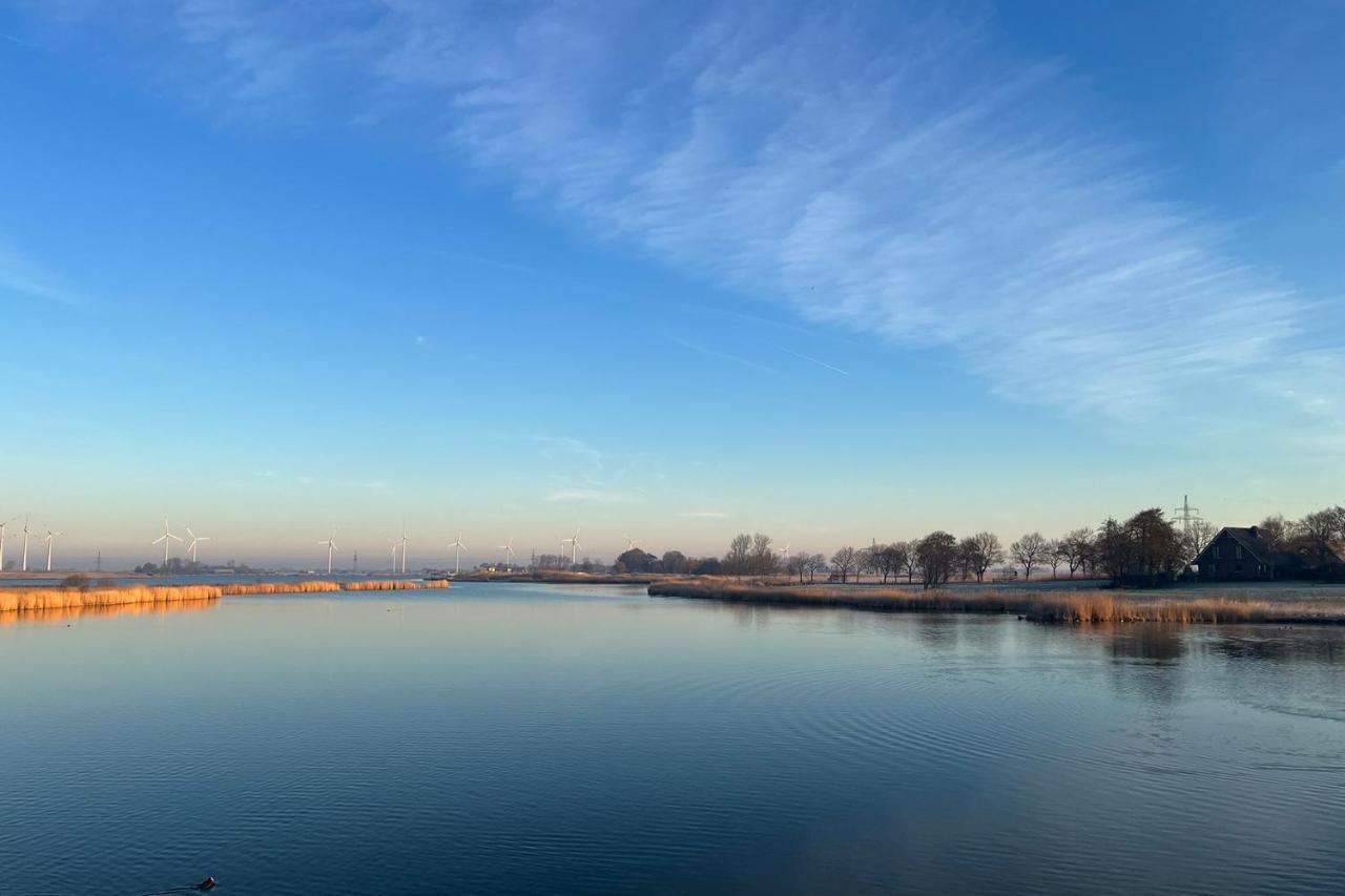 Hausboot Der Frieslaender Im Wangermeer Шиллиг Экстерьер фото